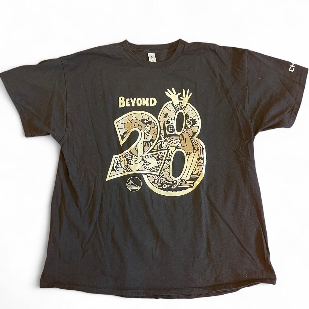 Golden State Warriors‎ Beyond 28 Black History Month T-Shirt, Black, XL